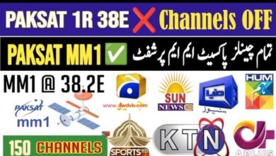 Photo of Paksat MM1 at 38.2°E latest Frequency